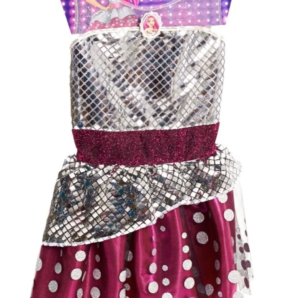 2014 Barbie Rockin Royals Dress/Halloween Dress-Up Costume